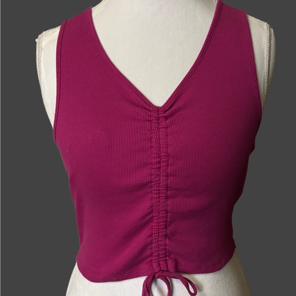 Derek Heart Magenta Tank Top Sz XL - Picture 2 of 8